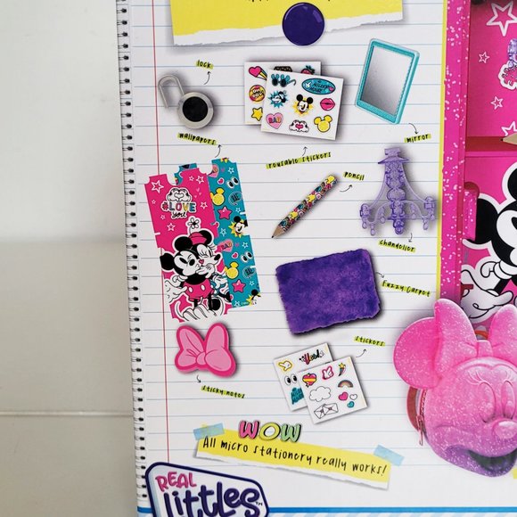 Real Littles Disney Minnie Mouse Locker Playset with Mini Minnie Backpack - Picture 5 of 6